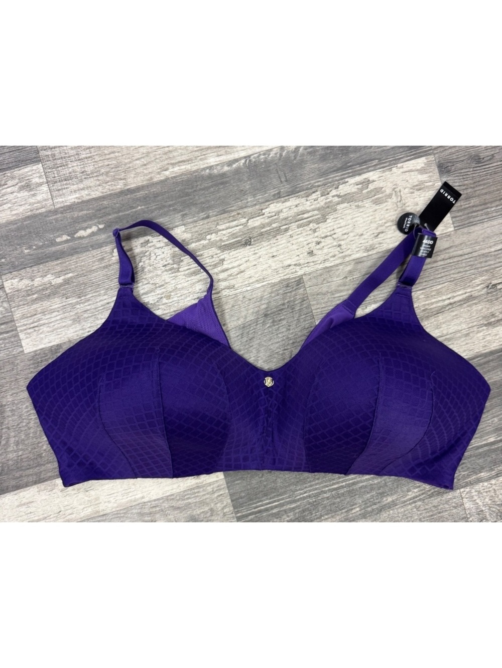 Torrid Dream Wire-Free Lightly Lined Bra 46DD Purple